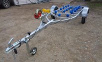 Trailer VENITRAILERS VT01DC with rollers